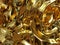 LuxuryÂ LiquidÂ Gold MarblingÂ Texture, Realistic Shiny MetallicÂ Background